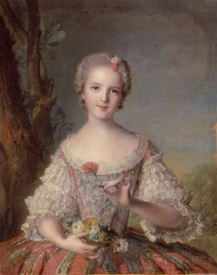 Jean Marc Nattier Madame Louise of France Norge oil painting art